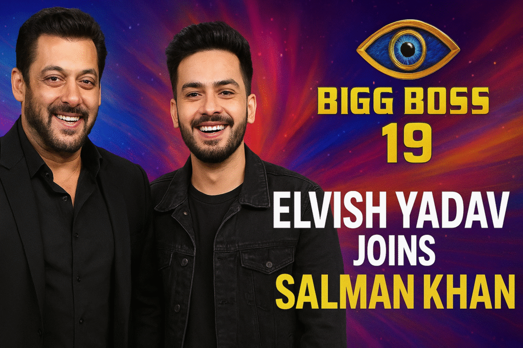Elvish Yadav Joins Salman Khan on Bigg Boss 19 Weekend Fun ✨ Elvish Yadav