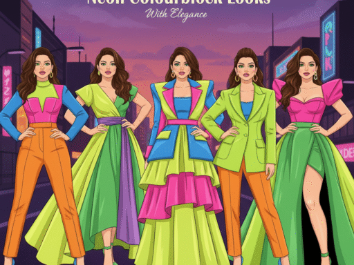 Koushani Stuns in 5 Bold Neon Colourblock Looks with Elegance Bigg Boss 19