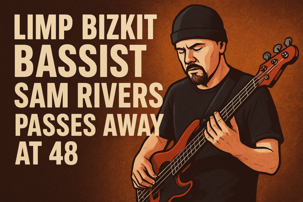 Limp Bizkit Bassist Sam Rivers Passes Away at 48 – A Legend Remembered for His Rhythm and Soul Sam Rivers Passes Away at 48