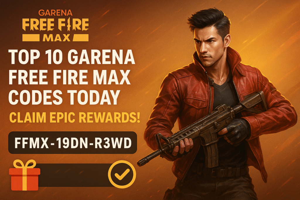 Top 10 Garena Free Fire Max Codes Today: Claim Epic Rewards! Top 10 Garena Free Fire Max Codes Today