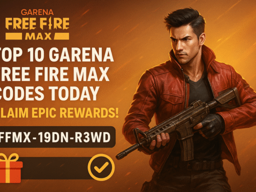 Top 10 Garena Free Fire Max Codes Today