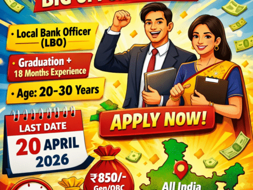 Punjab And Sind Bank LBO Bharti 2026