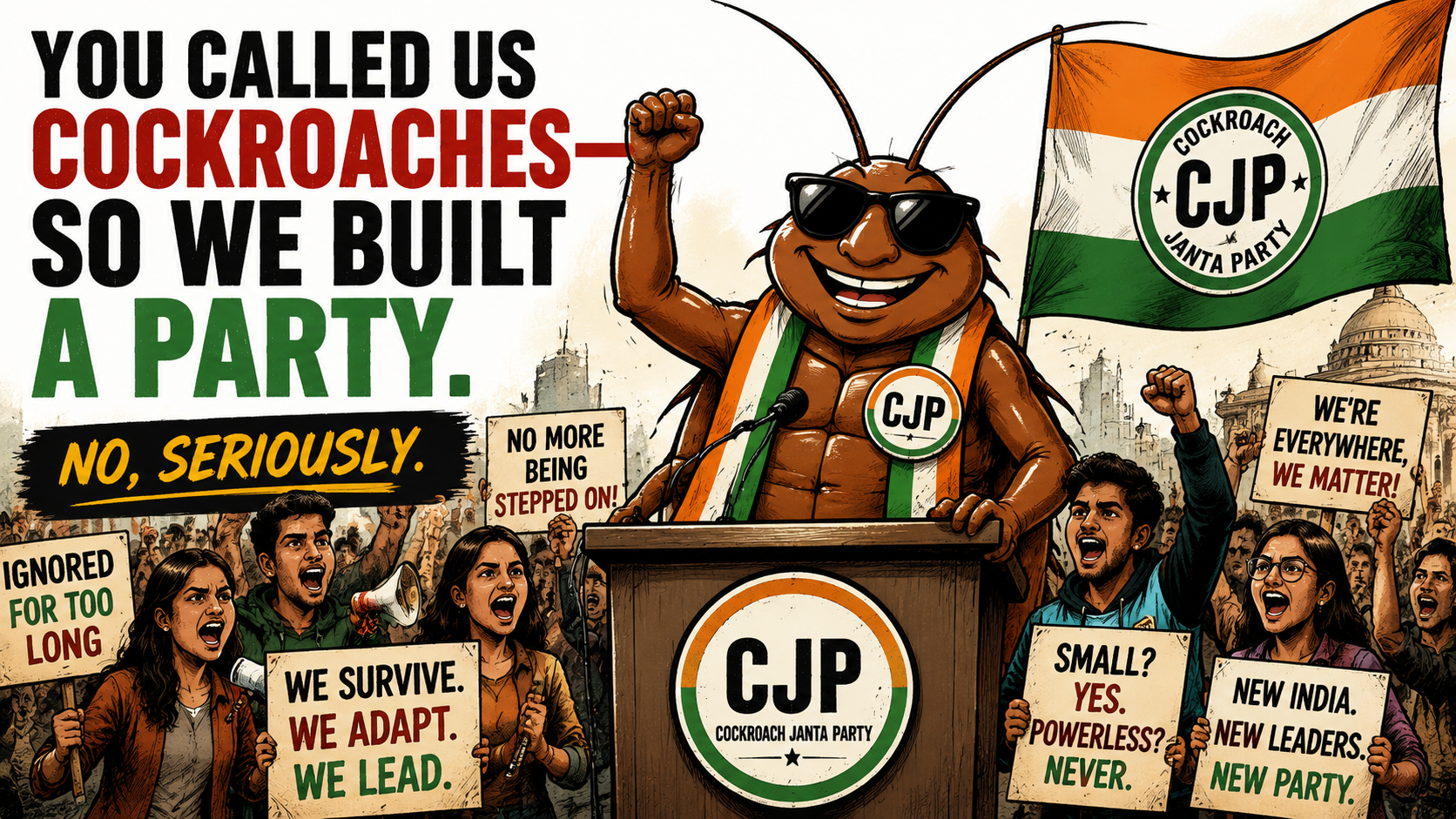 Cockroaches Janta party